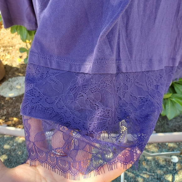LANE BRYANT PURPLE TOP SIZE 26/28 - Picture 4 of 7